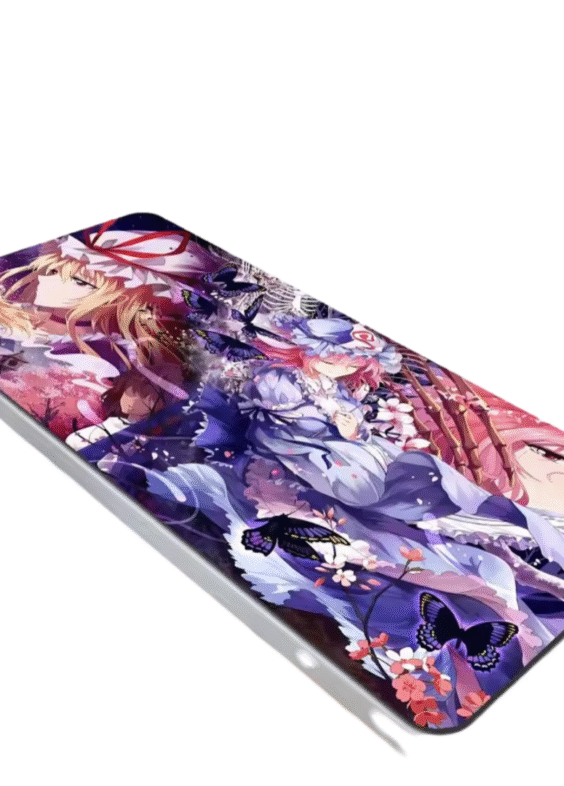 Touhou Project Anime Yukari Yakumo And Yuyuko Saigyouji Mouse Pad