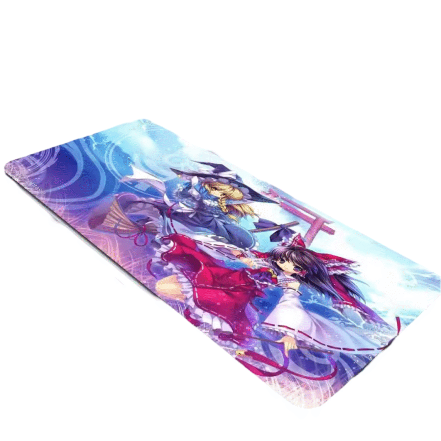 Touhou Project Anime Reimu Hakurei And Marisa Kirisame Mouse Pad Touhou Project Anime Reimu Hakurei And Marisa Kirisame Mouse Pad