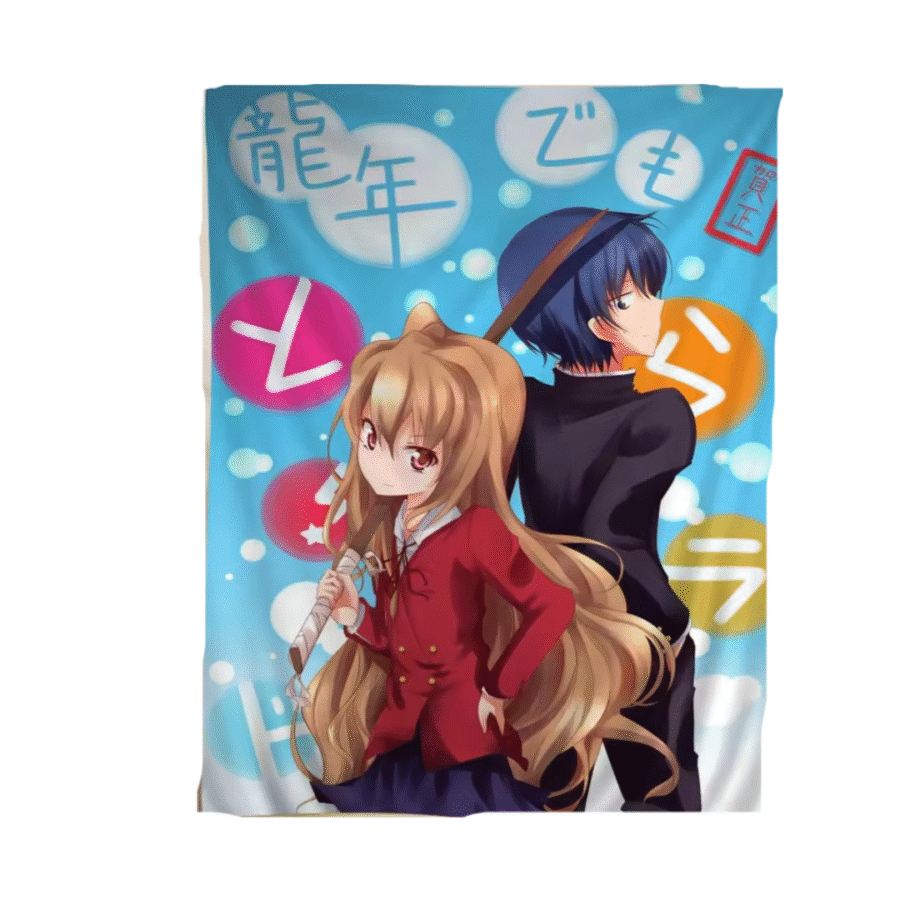 Anime Toradora! Taiga Aisaka And Ryūji Takasu Chart Tapestry Wall Art Anime Toradora! Taiga Aisaka And Ryūji Takasu Chart Tapestry Wall Art