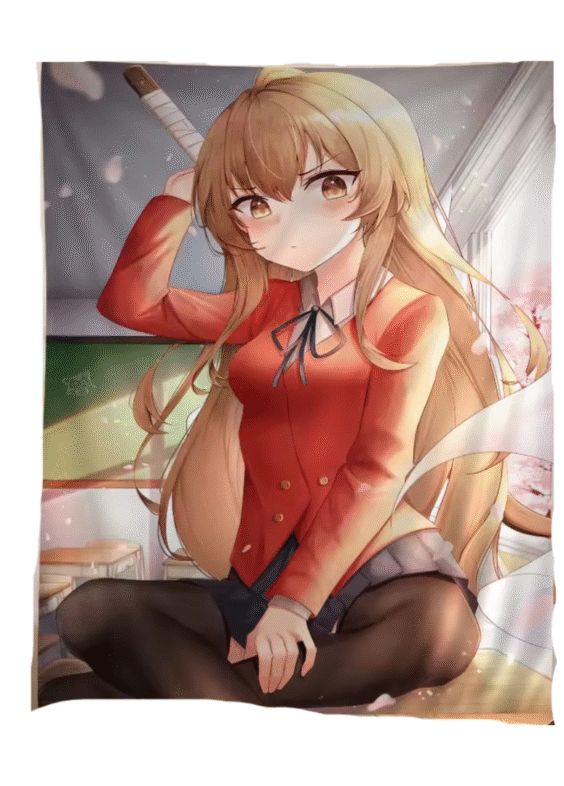 Toradora! Anime Taiga Aisaka Chart Tapestry Wall Art