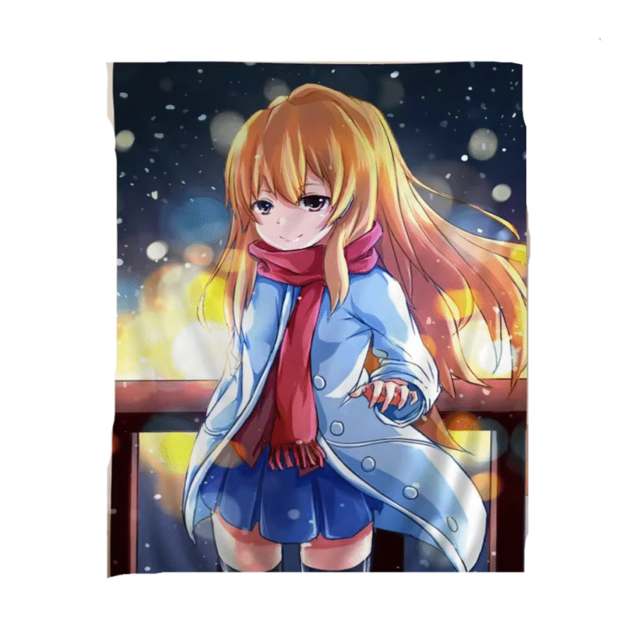 Toradora! Anime Taiga Aisaka Tapestry Wall Art Toradora! Anime Taiga Aisaka Tapestry Wall Art