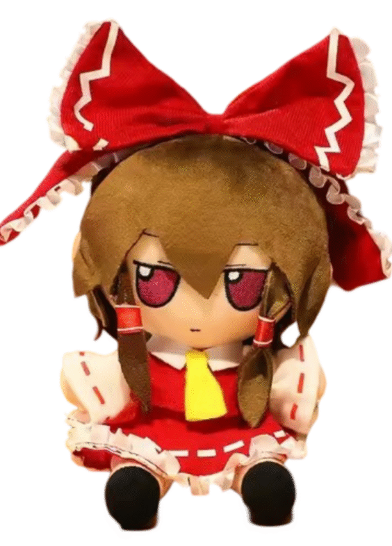 20cm Touhou Project Reimu Hakurei Anime Soft Stuffed Plush Toy
