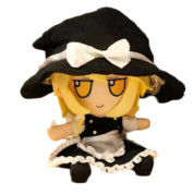 20cm Anime Touhou Project Marisa Kirisame Soft Stuffed Plush Toy