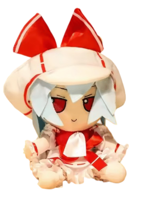 20cm Anime Touhou Project Reimu Soft Stuffed Plush Toy