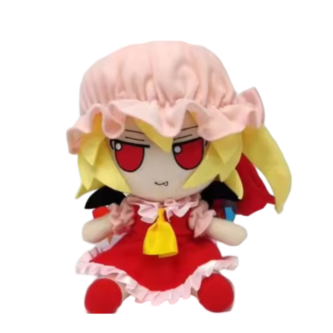 20cm Touhou Project Anime Flandre Scarlet Soft Stuffed Plush Toy 20cm Touhou Project Anime Flandre Scarlet Soft Stuffed Plush Toy