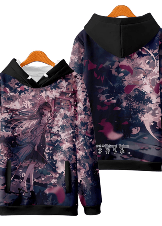 Anime Touhou Project Hakurei Reimu 3D Print Hoodie