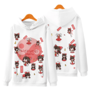 Touhou Project Anime Hakurei Reimu 3D Print Hoodie