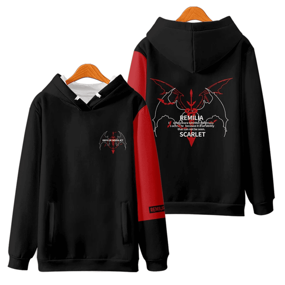 Anime Touhou Project Remilia Scarlet 3D Print Hoodie Anime Touhou Project Remilia Scarlet 3D Print Hoodie