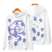 Anime Touhou Project Saigyouji Yuyuko 3D Print Hoodie