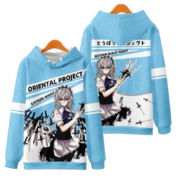 Anime Touhou Project Sakuya Izayoi 3D Print Hoodie