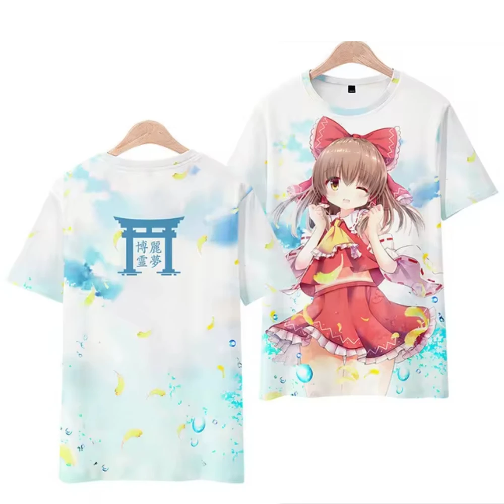 Touhou Project Reimu Hakurei Anime T-Shirt Touhou Project Reimu Hakurei Anime T-Shirt