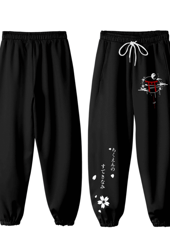 Anime Touhou Project Reimu Hakurei 3D Print Jogger Pant