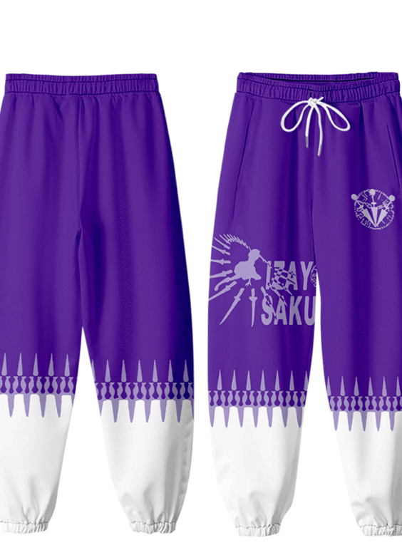 Anime Touhou Project Izayoi Sakuya 3D Print Jogger Pant