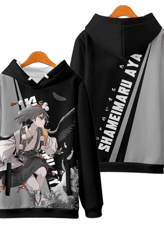 Anime Touhou Project Shameimaru Aya 3D Printed Sweatshirt