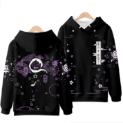 Anime Touhou Project Yuyuko Saigyouji 3D Printed Sweatshirt