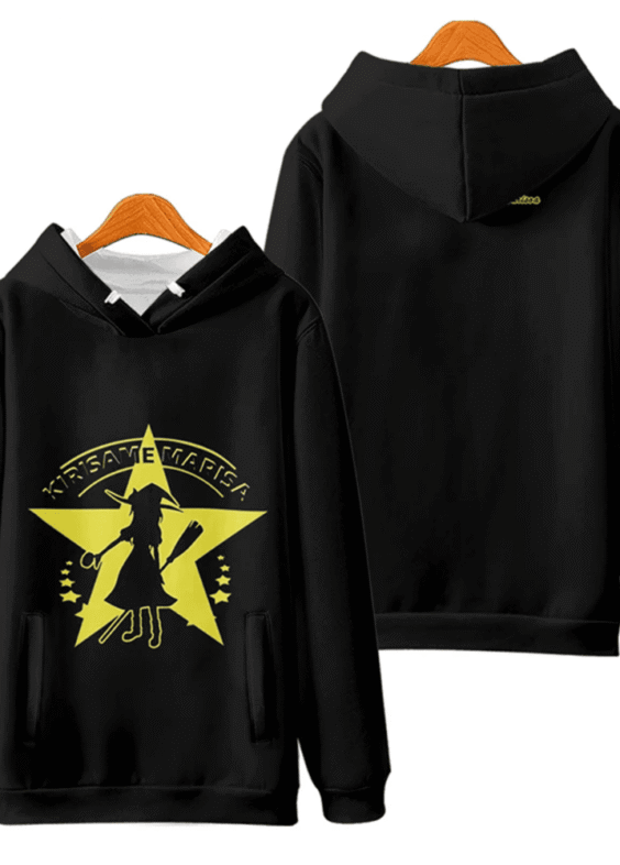 Anime Touhou Project Kirisame Marisa 3D Printed Sweatshirt