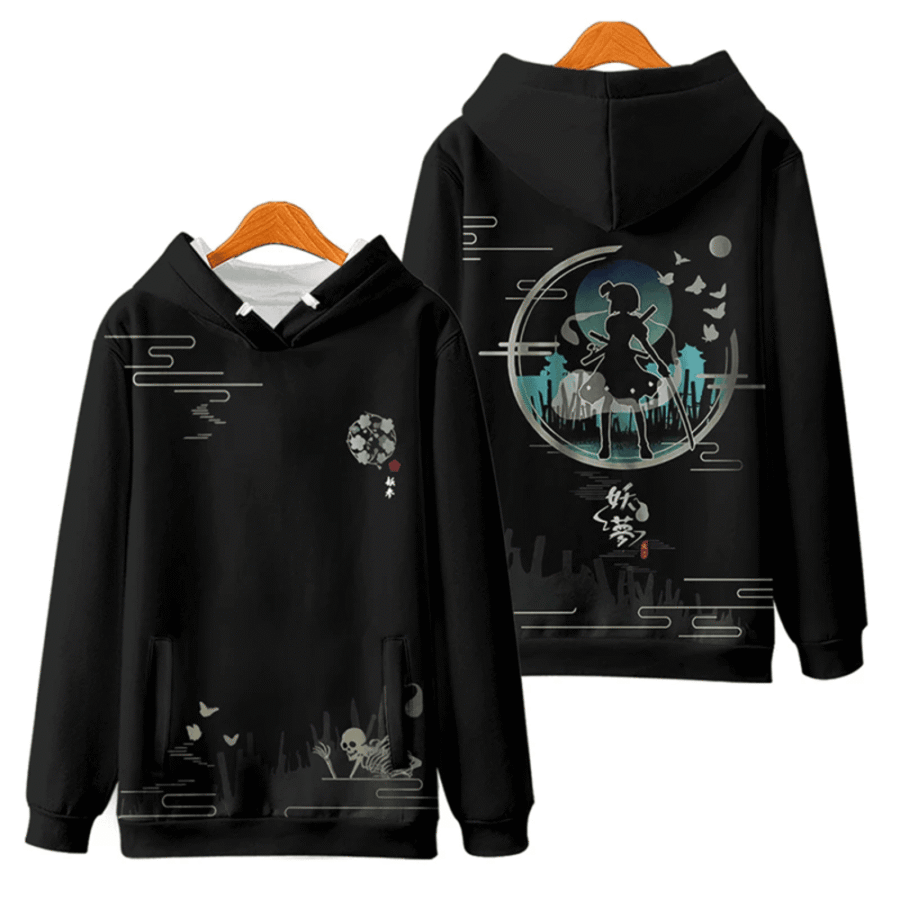Touhou Project Anime Youmu Konpaku 3D Printed Sweatshirt Touhou Project Anime Youmu Konpaku 3D Printed Sweatshirt