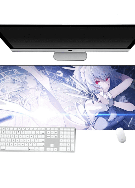 Touhou Project Sakuya Izayoi Anime Mouse Pad
