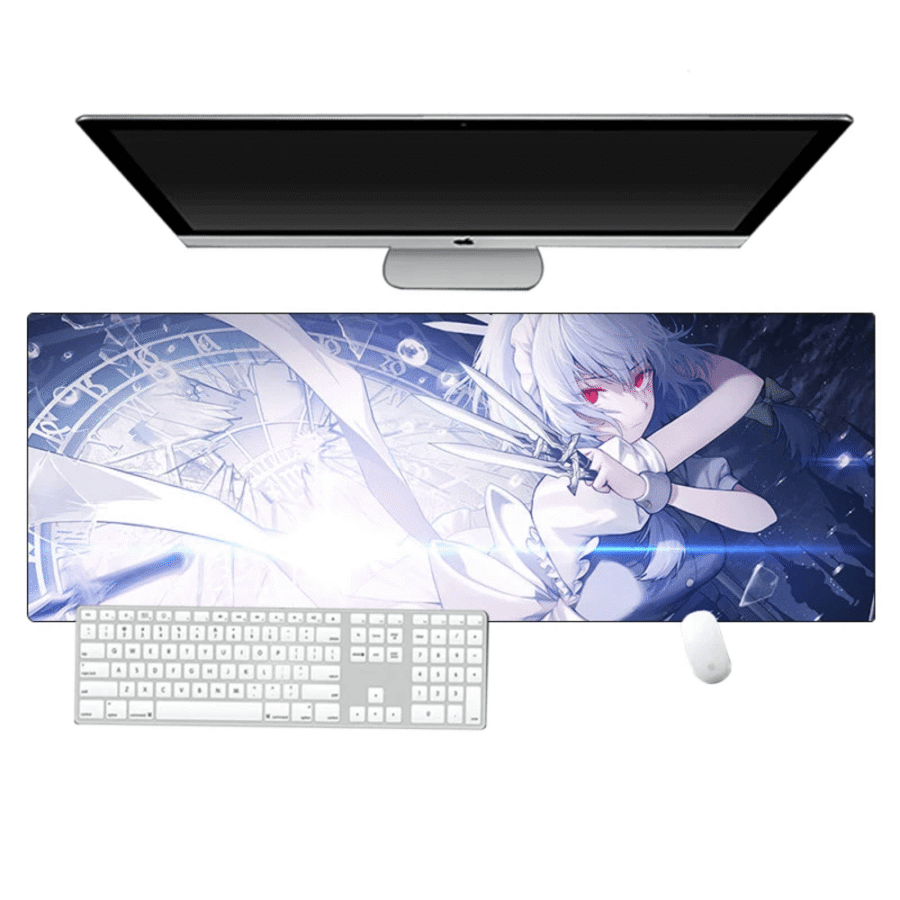 Touhou Project Sakuya Izayoi Anime Mouse Pad Touhou Project Sakuya Izayoi Anime Mouse Pad