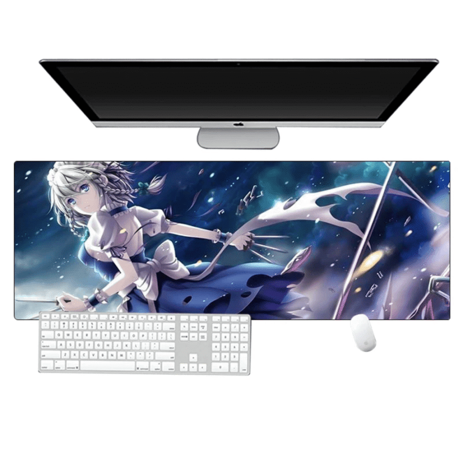 Touhou Project Anime Sakuya Izayoi Rubber Mouse Pad Touhou Project Anime Sakuya Izayoi Rubber Mouse Pad