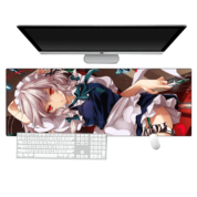 Touhou Project Sakuya Izayoi Gaming Anime Mouse Pad