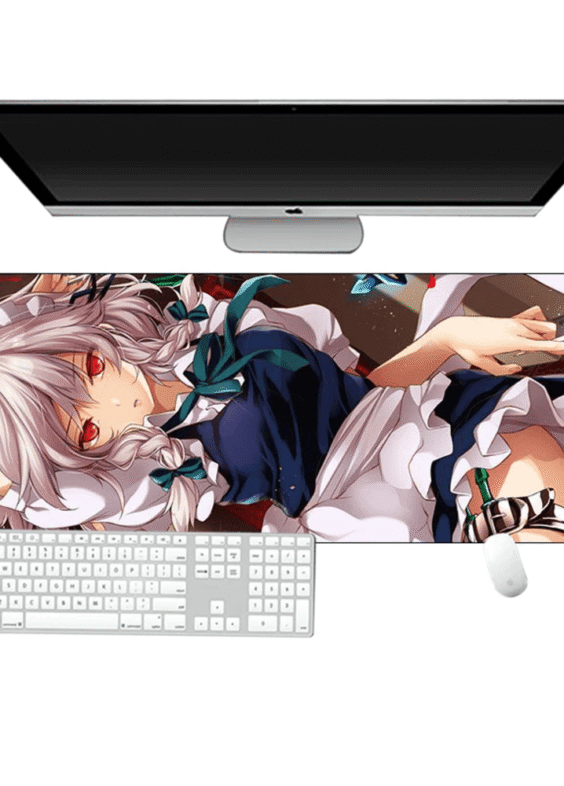 Touhou Project Sakuya Izayoi Gaming Anime Mouse Pad
