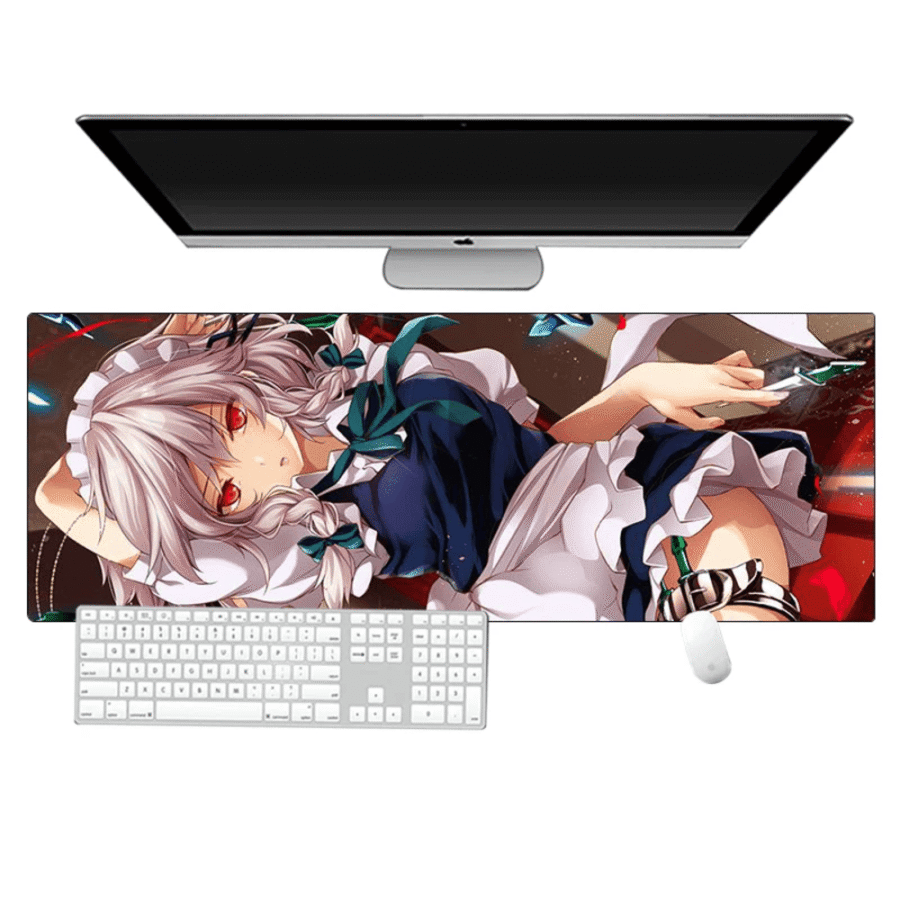 Touhou Project Sakuya Izayoi Gaming Anime Mouse Pad Touhou Project Sakuya Izayoi Gaming Anime Mouse Pad