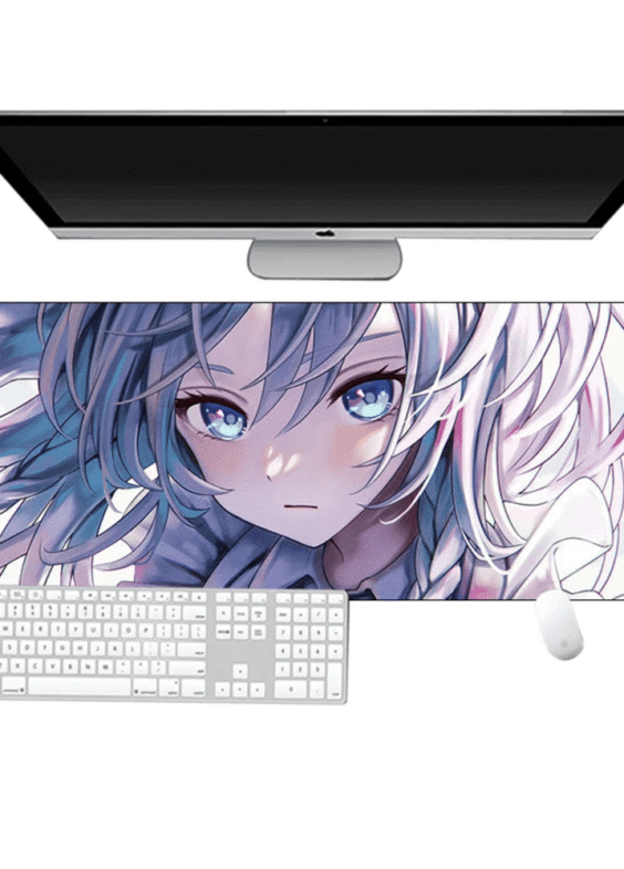 Touhou Project Sakuya Izayoi Anime Rubber Mouse Pad