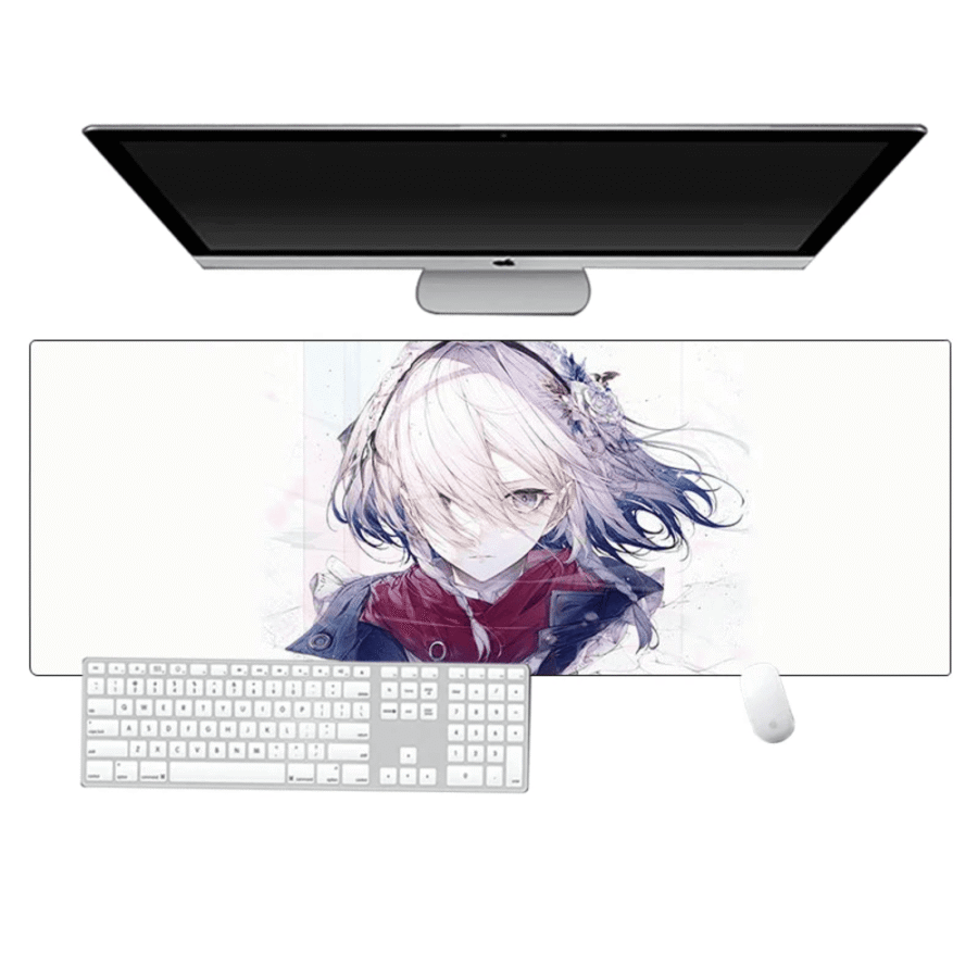Anime Touhou Project Sakuya Izayoi Gaming White Mouse Pad Anime Touhou Project Sakuya Izayoi Gaming White Mouse Pad