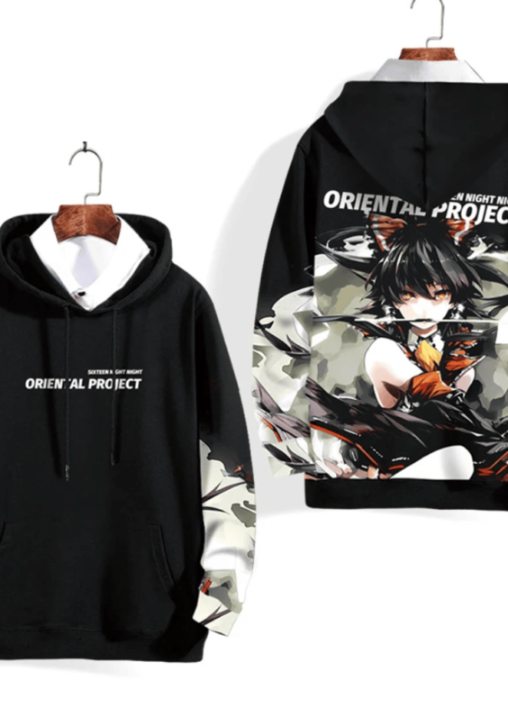 Touhou Project Reimu Hakurei Anime Hoodie