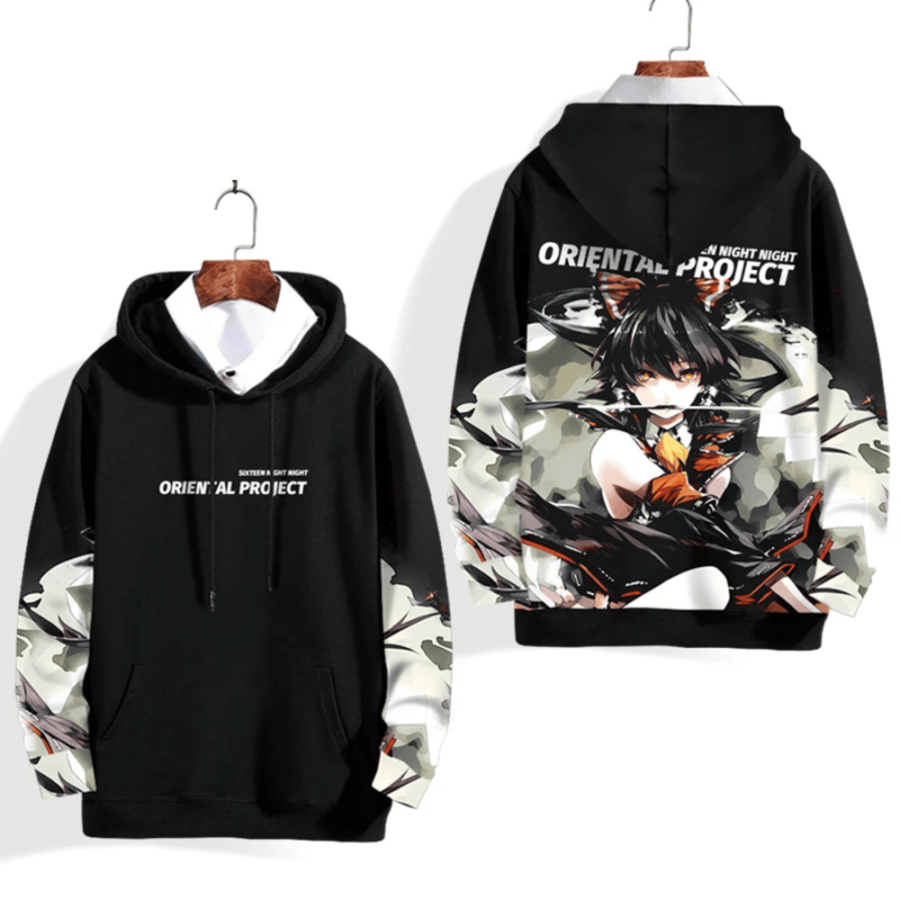 Touhou Project Reimu Hakurei Anime Hoodie