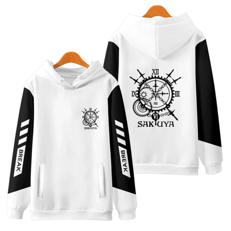 Anime Touhou Project Sakuya Izayoi Casual Hoodie Anime Touhou Project Sakuya Izayoi Casual Hoodie