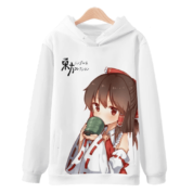 Touhou Project Reimu Hakurei Anime 3D Printed Hoodie