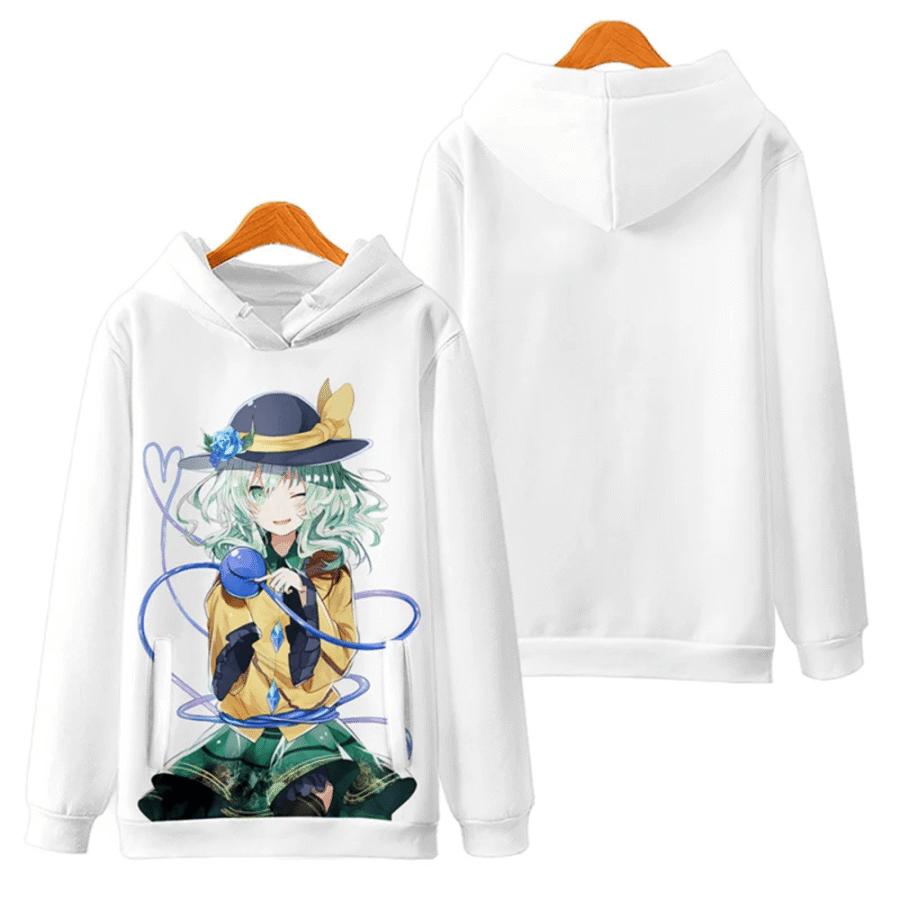 Touhou Project Anime Koishi Komeiji Hoodie Touhou Project Anime Koishi Komeiji Hoodie
