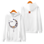 Touhou Project Anime Symbol Printed Hoodie