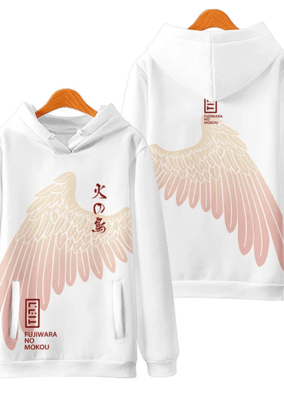Touhou Project Fujiwara No Mokou Anime Hoodie