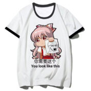 Touhou Project Anime Reimu Hakurei Casual T-Shirt
