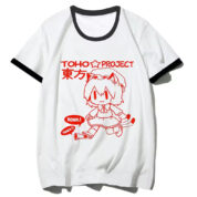 Anime Touhou Project Hong Meiling Casual T-Shirt