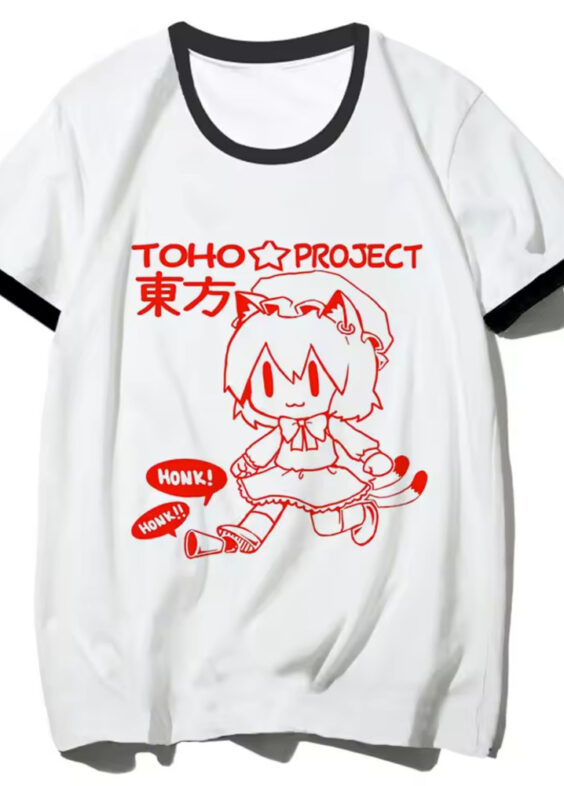 Anime Touhou Project Hong Meiling Casual T-Shirt