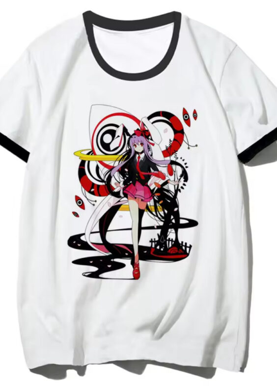 Anime Touhou Project Reisen Udongein Inaba Casual T-Shirt