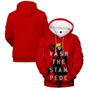 Anime Trigun Vash The Stampede 3D Printed Hoodie