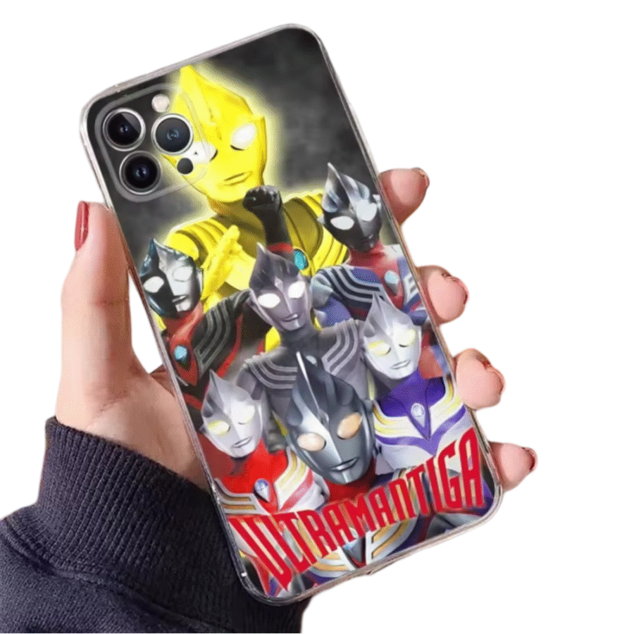 Anime Ultraman Character Phone Case For iPhone Anime Ultraman Character Phone Case For iPhone