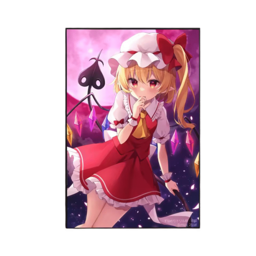 Touhou Project Flandre Anime Wall Poster Touhou Project Flandre Anime Wall Poster