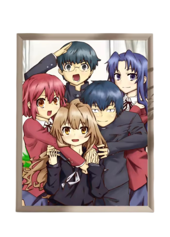 Toradora! Anime Character Home Decor Poster