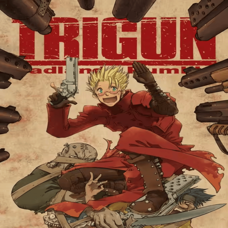 Anime Trigun: Badlands Rumble Painting Wall Art Anime Trigun: Badlands Rumble Painting Wall Art
