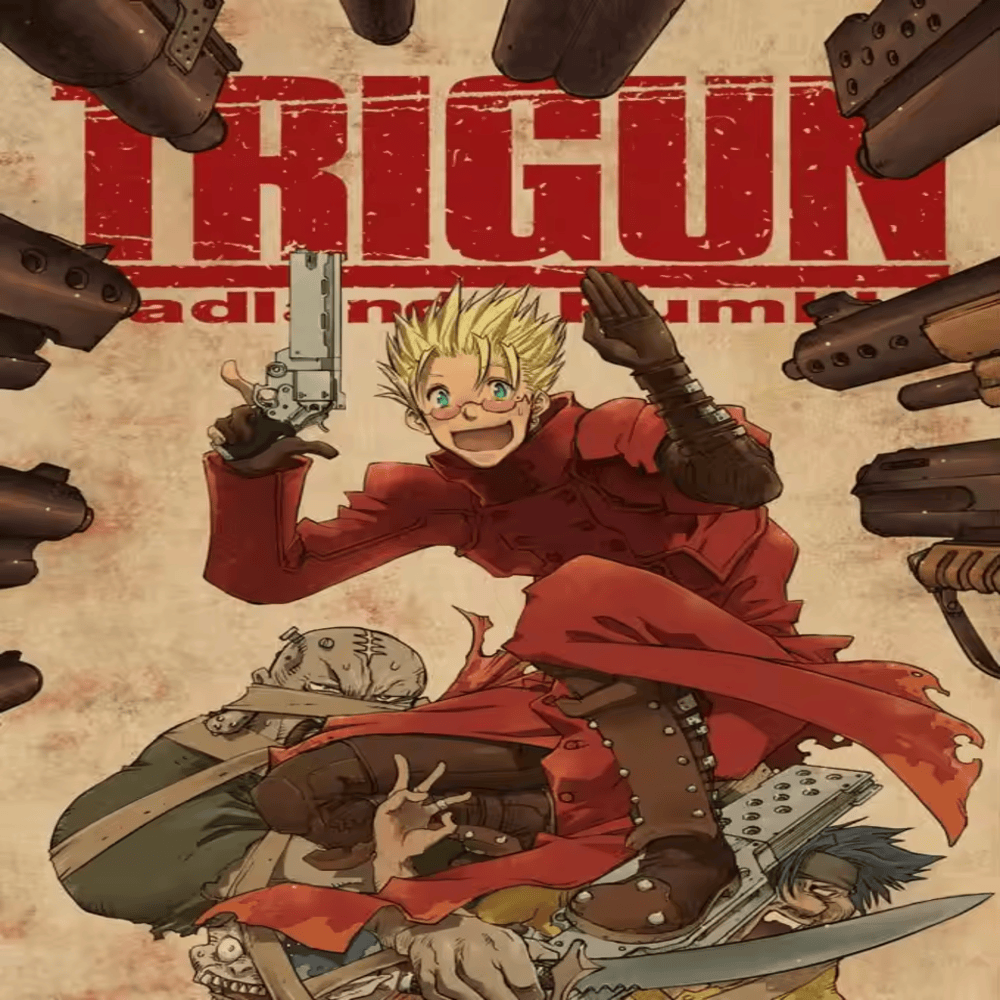 Anime Trigun: Badlands Rumble Painting Wall Art Anime Trigun: Badlands Rumble Painting Wall Art