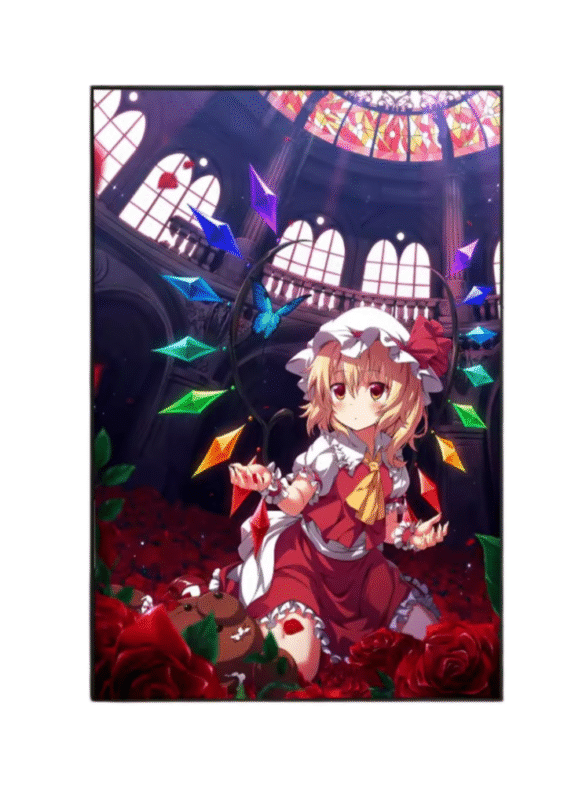 Touhou Project Anime Flandre Wall Poster