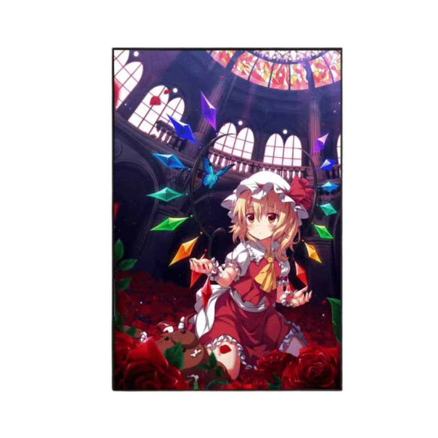 Touhou Project Anime Flandre Wall Poster Touhou Project Anime Flandre Wall Poster