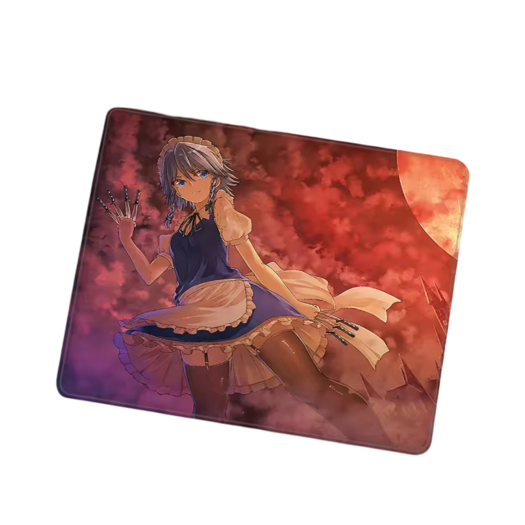 Anime Touhou Project Sakuya Izayoi Gaming Mouse Pad Anime Touhou Project Sakuya Izayoi Gaming Mouse Pad