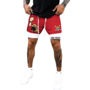 Anime One Piece Monkey D. Luffy 3D Print Shorts